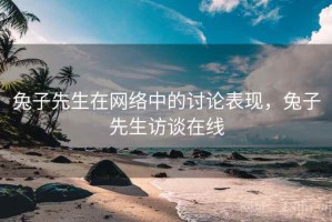 兔子先生在网络中的讨论表现，兔子先生访谈在线