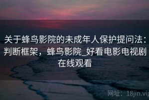关于蜂鸟影院的未成年人保护提问法：判断框架，蜂鸟影院_好看电影电视剧在线观看