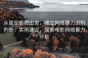 从星空影视出发，建立网络暴力识别判断：实用建议，搜索电影网络暴力分析