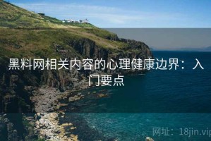 黑料网相关内容的心理健康边界：入门要点