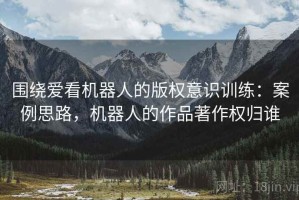 围绕爱看机器人的版权意识训练：案例思路，机器人的作品著作权归谁