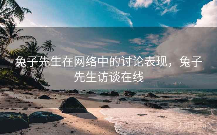 兔子先生在网络中的讨论表现，兔子先生访谈在线