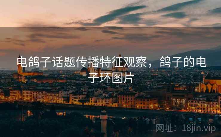 电鸽子话题传播特征观察，鸽子的电子环图片